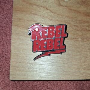Rebel Rebel Red Enamel Pin
